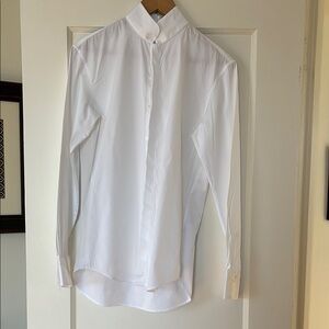 Elegant White Button Down Shirt for Women